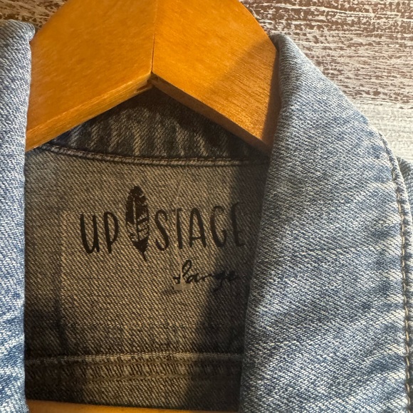Embroidered Denim Jean Jacket - Picture 5 of 6